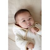 Noppies - Nuru Jasje - Offwhite - Babyjasje - Omkeerbaar met Dierenprint