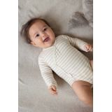 Noppies - Navi - Overslagromper - Offwhite - Zacht en Ademend Katoen