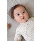 Noppies - Navi - Overslagromper - Offwhite - Zacht en Ademend Katoen