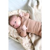 Urban Classics - Rib Squared Neckline Longsleeve top - Bruin