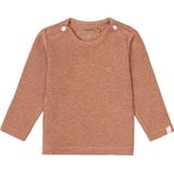 Urban Classics - Rib Squared Neckline Longsleeve top - Bruin