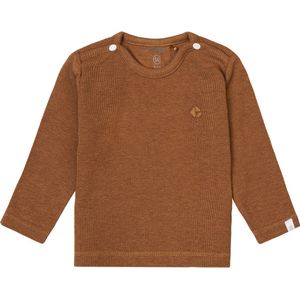 Noppies Baby Longsleeve Natal met Biologisch Katoen Bruin