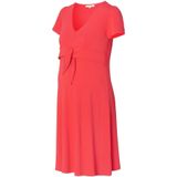 Noppies - Cali - Jurk - Knalrood - V-hals - Kwartmouw