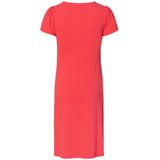 Noppies - Cali - Jurk - Knalrood - V-hals - Kwartmouw