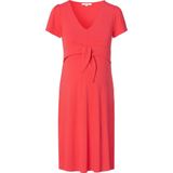 Noppies - Cali - Jurk - Knalrood - V-hals - Kwartmouw