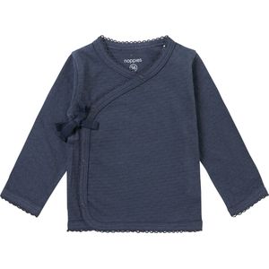 Noppies Meisjes Wrap Tshirt Norland Lange Mouwen India Ink - 50