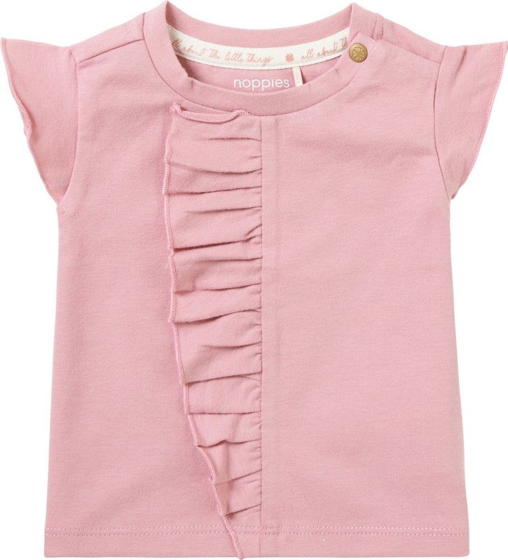 Noppies Meisjes Roze Tshirt New Castle Polignac
