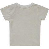 Noppies Baby Tee Momence T-shirt met korte mouwen voor jongens, Wilgengrijs - N044, 50 cm