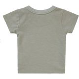 Noppies Baby Tee Momence T-shirt met korte mouwen voor jongens, Wilgengrijs - N044, 50 cm