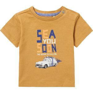 Noppies Baby Tee Mio Baby T-shirt voor jongens, Apple Cinnamon - P005, 62 cm