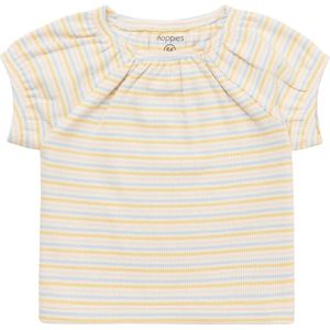 Noppies Baby Girls Top Natal Short Sleeve Stripe Shirt Cami voor baby's, Skyway - P518, 92, Skyway - P518