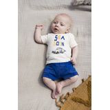 Noppies - Mescal - Korte Broek - Groen - Katoen - Stretchmateriaal