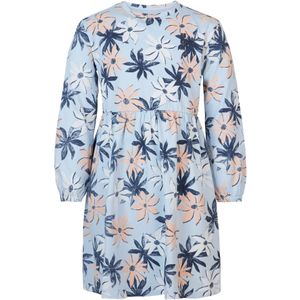 Noppies Meisjesjurk Pittsfield, lange mouwen, all-over print, casual jurk voor meisjes, Skyway - P518