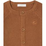 Noppies Baby Vest Naga van Biologisch Katoen Bruin