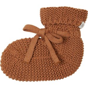 Noppies Baby U Booties Knit Nelson U Nelson gebreide pantoffels voor kinderen, uniseks, Chipmunk P700