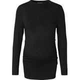 Noppies Zwangerschaps- en Voedingslongsleeve Rosa Zwart
