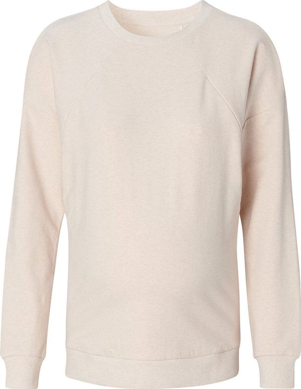 Noppies Zwangerschaps- en Voedingssweater Lesy Offwhite
