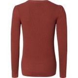 Noppies Gebreide Zwangerschapstrui Zana met Biologisch Katoen Brique