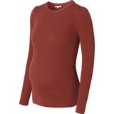 Noppies Gebreide Zwangerschapstrui Zana met Biologisch Katoen Brique