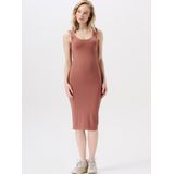 Noppies Ribgebreide Zwangerschapsjurk Noemi Oudroze