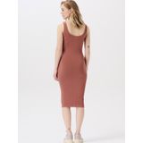 Noppies Ribgebreide Zwangerschapsjurk Noemi Oudroze