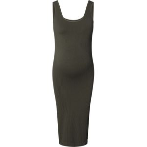 Noppies - Noemi Seamless Rib Dress - Jurk - Olijf - P627