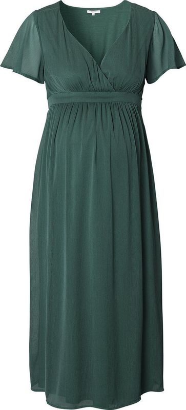 Noppies Zwangerschapsjurk Amelie van Gerecycled Polyester Dennengroen