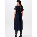 Noppies Zwangerschapsjurk Amelie van Gerecycled Polyester Donkerblauw