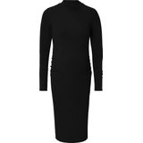 Noppies Ribgebreide Zwangerschapsjurk Aima van Gerecycled Polyester Zwart