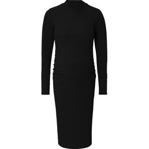 Noppies Ribgebreide Zwangerschapsjurk Aima van Gerecycled Polyester Zwart