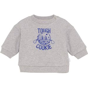 Noppies baby sweater grijs melange