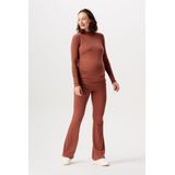 Noppies Broek Flared Heja Zwangerschap - Stretchy Ribstof
