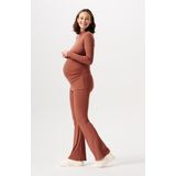 Noppies Broek Flared Heja Zwangerschap - Stretchy Ribstof
