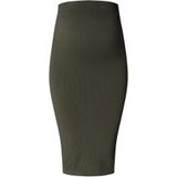 Noppies Ribgebreide Zwangerschapsrok Ema Olijfgroen