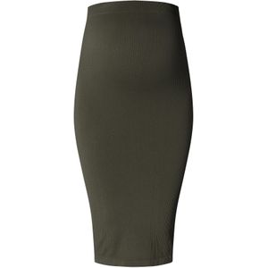 Noppies Ribgebreide Zwangerschapsrok Ema Olijfgroen