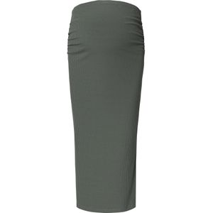 Noppies Ribgebreide Zwangerschapsrok Vija van Gerecycled Polyester Olijfgroen