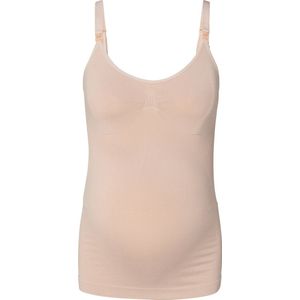 Noppies - Evi - Zwangerschaps- en Voedingshemd - Beige