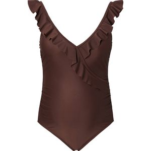 Noppies - Sima - Zwangerschapsbadpak - Donkerbruin