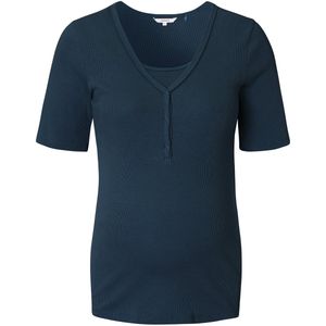 Noppies - Nachthemd Renate - Zwangerschap - Katoen - Korte Mouwen