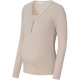 Noppies Nachthemd Amala - Zwangerschap - Zwart - Katoen