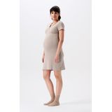 Noppies - Tami - Nachtjapon - Zwart - Ribkatoen