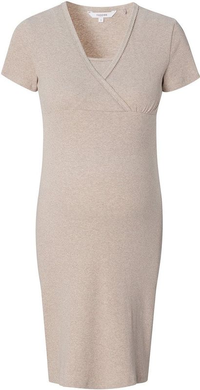 Noppies - Tami - Nachtjapon - Zwart - Ribkatoen