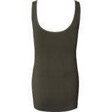 Noppies Naadloze Zwangerschapstanktop Sama Olijfgroen
