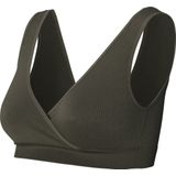 Noppies - Gayla - Voedingstop - Olijfgroen - Ribstructuur