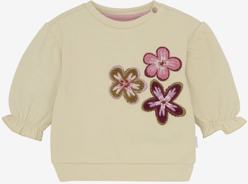 Noppies - Tierra - Sweatshirt - Champagne/Aubergine/Rosa