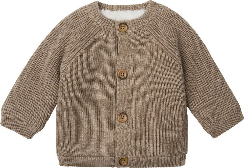 Noppies Vest - Biologisch Katoen - Jongens - Ronde Hals - Lange Mouwen