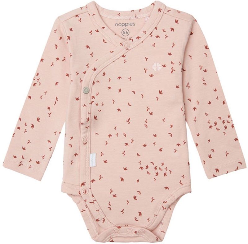Noppies Newborn Romper Norsik van Biologisch Katoen