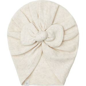 Noppies Babymutsje Rib Niwot Oatmeal Melange