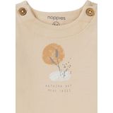 Noppies Unisex Tee Bethal long sleeve Unisex T-shirt - Biscotti