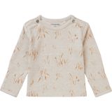 Noppies Baby Longsleeve Belfast met All Over Print Beige